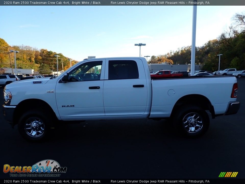 2020 Ram 2500 Tradesman Crew Cab 4x4 Bright White / Black Photo #2