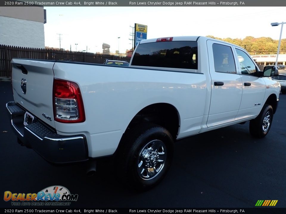 2020 Ram 2500 Tradesman Crew Cab 4x4 Bright White / Black Photo #5