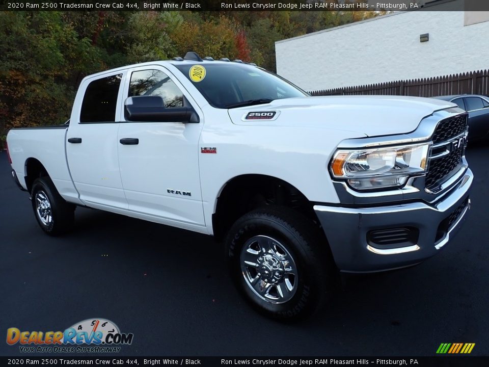 2020 Ram 2500 Tradesman Crew Cab 4x4 Bright White / Black Photo #7