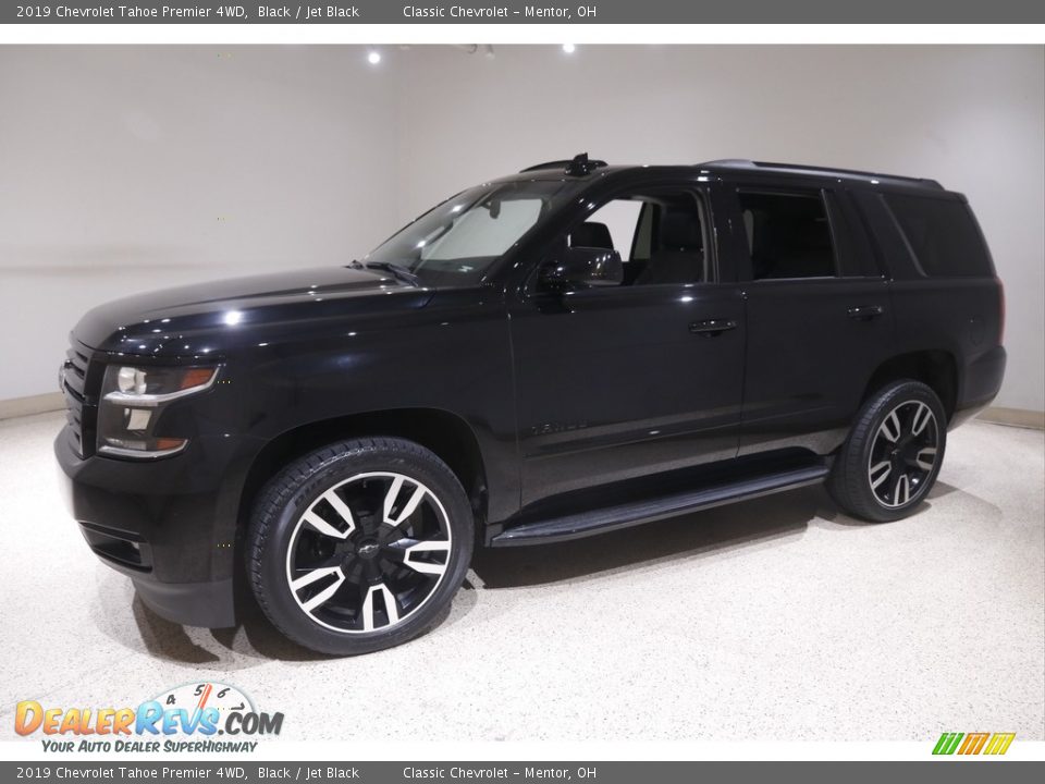 2019 Chevrolet Tahoe Premier 4WD Black / Jet Black Photo #3