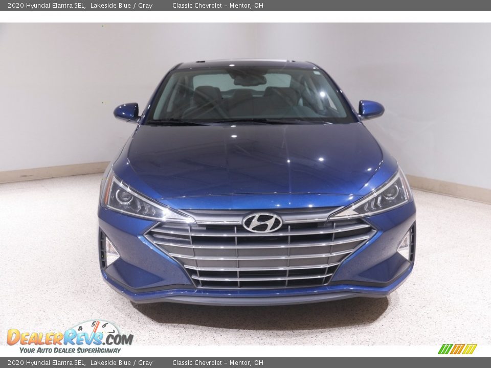 2020 Hyundai Elantra SEL Lakeside Blue / Gray Photo #2