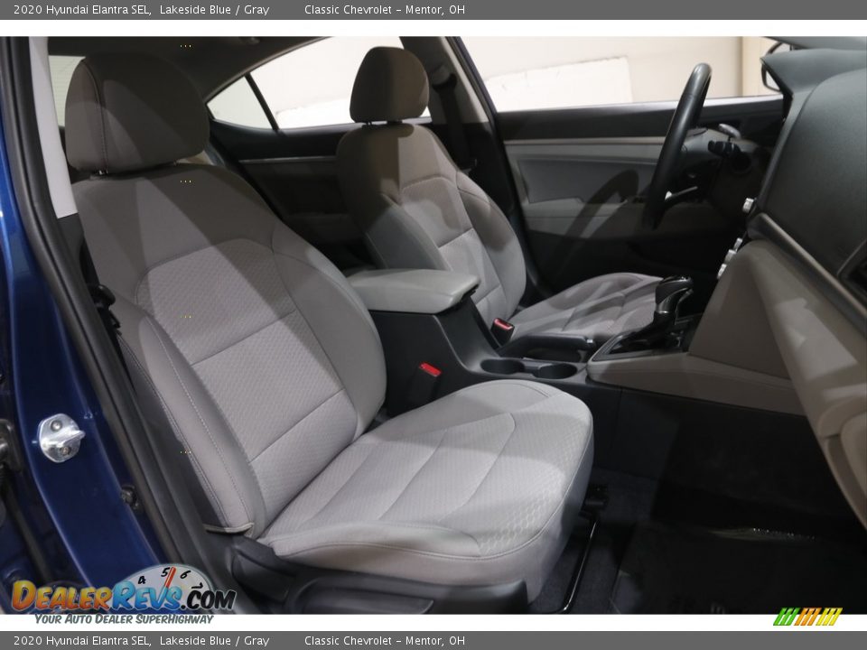 2020 Hyundai Elantra SEL Lakeside Blue / Gray Photo #14