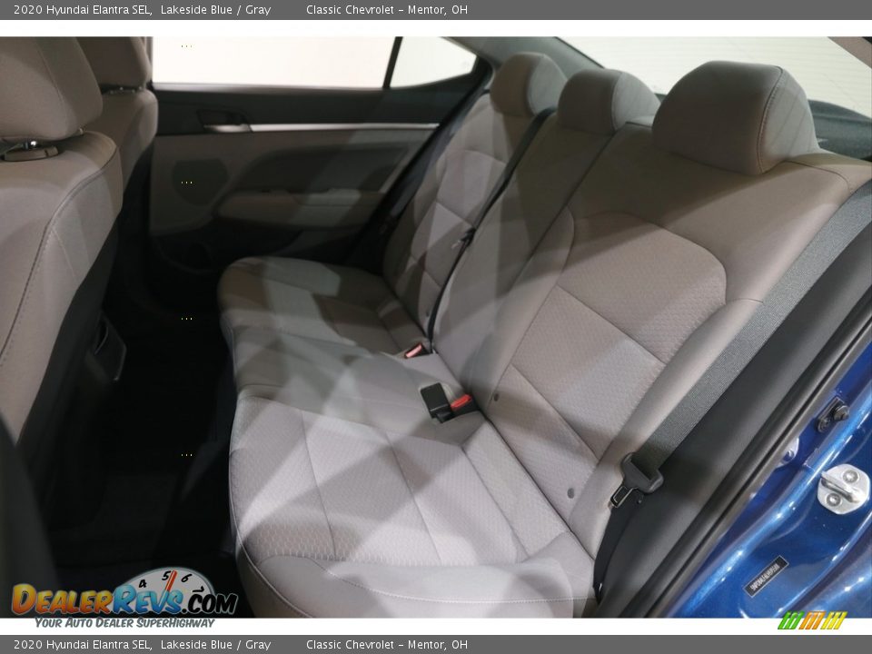 2020 Hyundai Elantra SEL Lakeside Blue / Gray Photo #16