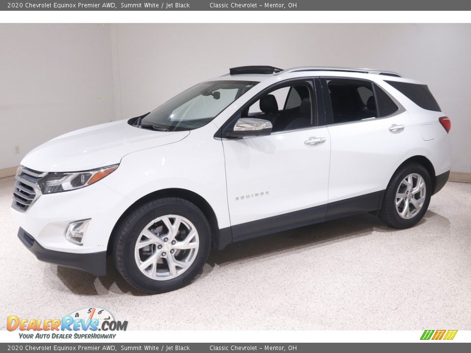 2020 Chevrolet Equinox Premier AWD Summit White / Jet Black Photo #3