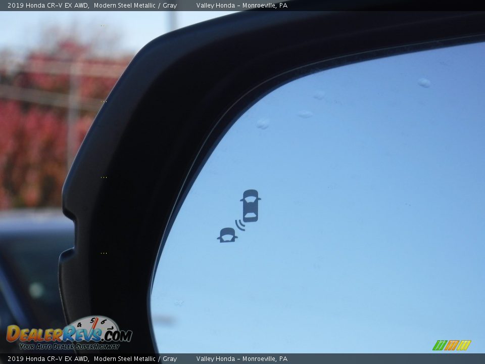 2019 Honda CR-V EX AWD Modern Steel Metallic / Gray Photo #6