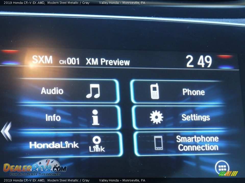 2019 Honda CR-V EX AWD Modern Steel Metallic / Gray Photo #20