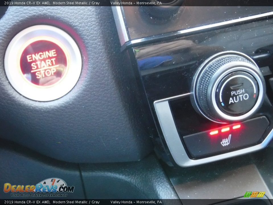 2019 Honda CR-V EX AWD Modern Steel Metallic / Gray Photo #23
