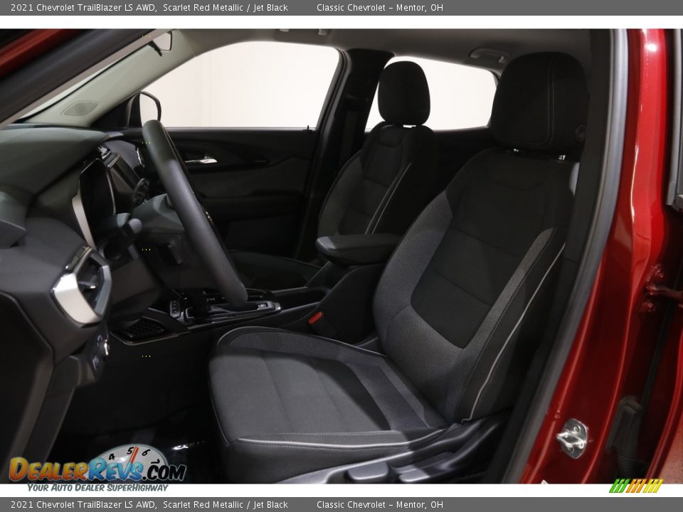 2021 Chevrolet TrailBlazer LS AWD Scarlet Red Metallic / Jet Black Photo #5