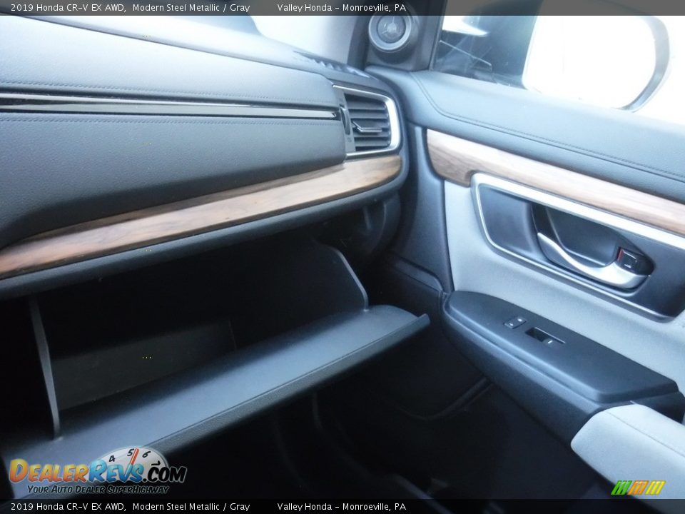 2019 Honda CR-V EX AWD Modern Steel Metallic / Gray Photo #26