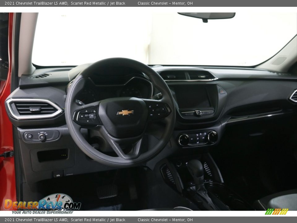 2021 Chevrolet TrailBlazer LS AWD Scarlet Red Metallic / Jet Black Photo #6