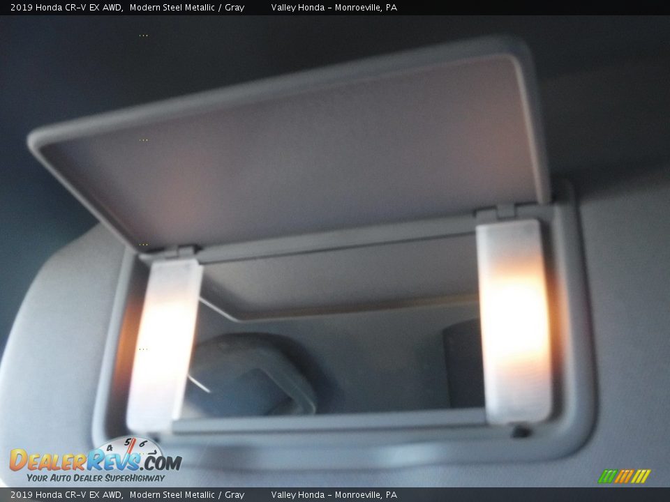 2019 Honda CR-V EX AWD Modern Steel Metallic / Gray Photo #27