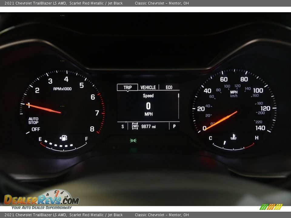 2021 Chevrolet TrailBlazer LS AWD Gauges Photo #8