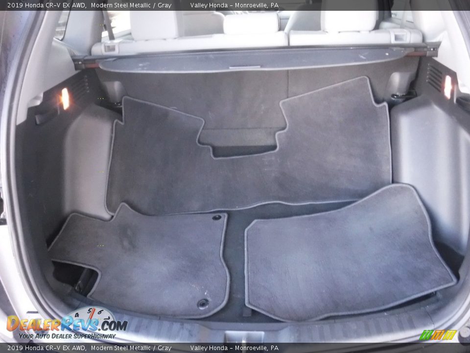 2019 Honda CR-V EX AWD Modern Steel Metallic / Gray Photo #30