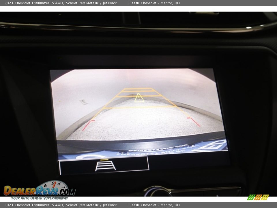 2021 Chevrolet TrailBlazer LS AWD Scarlet Red Metallic / Jet Black Photo #12