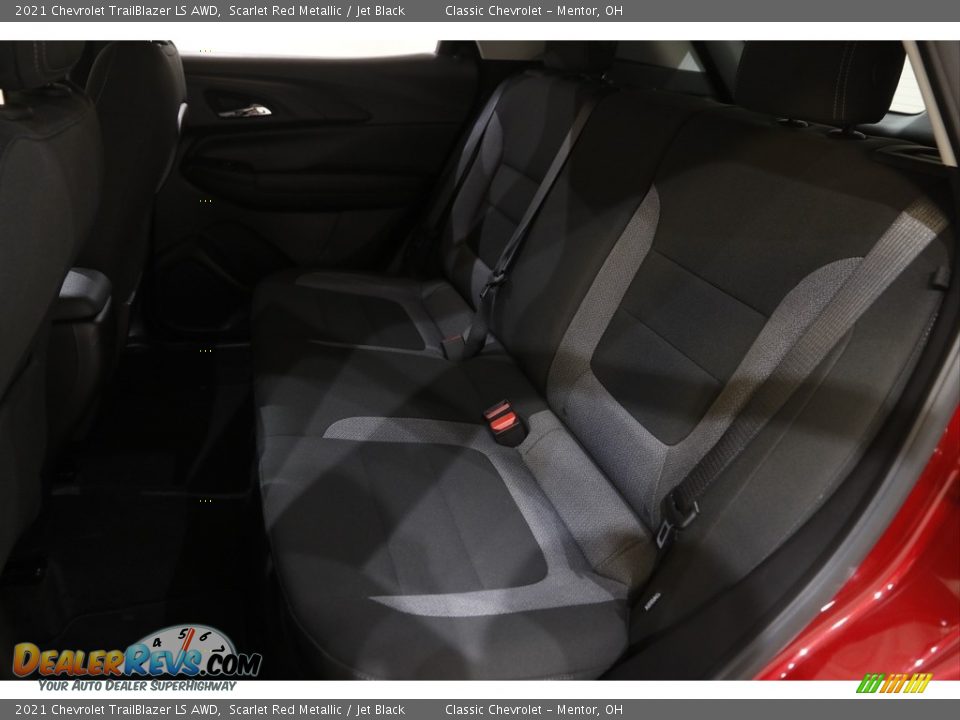 2021 Chevrolet TrailBlazer LS AWD Scarlet Red Metallic / Jet Black Photo #18