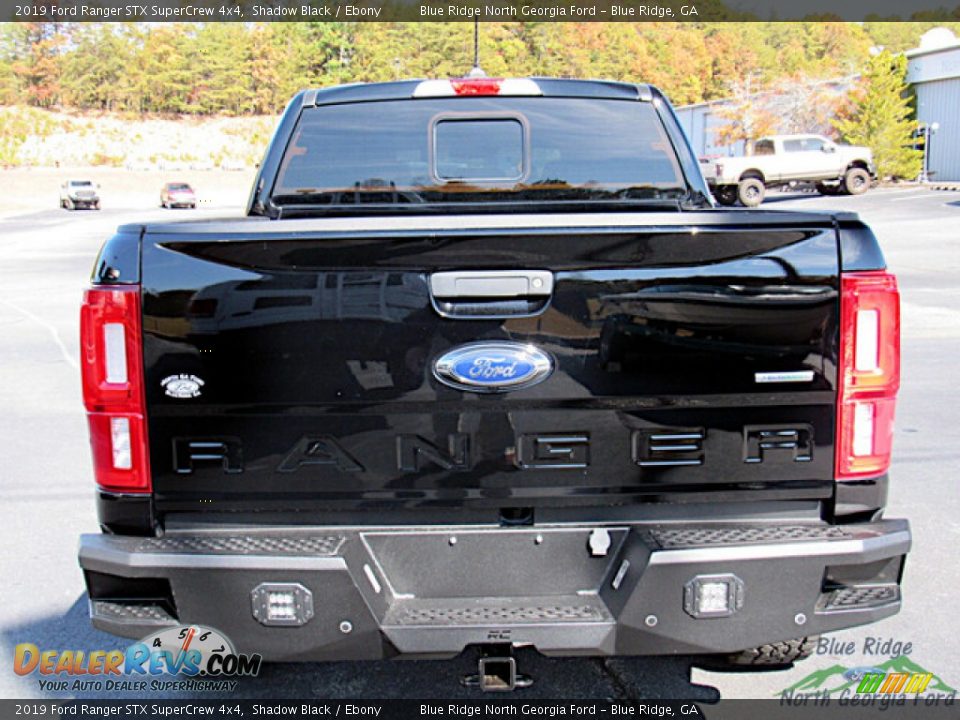 2019 Ford Ranger STX SuperCrew 4x4 Shadow Black / Ebony Photo #5