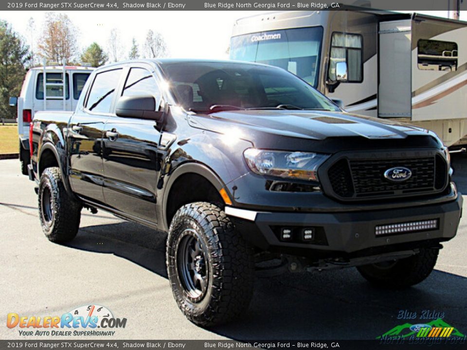 2019 Ford Ranger STX SuperCrew 4x4 Shadow Black / Ebony Photo #8