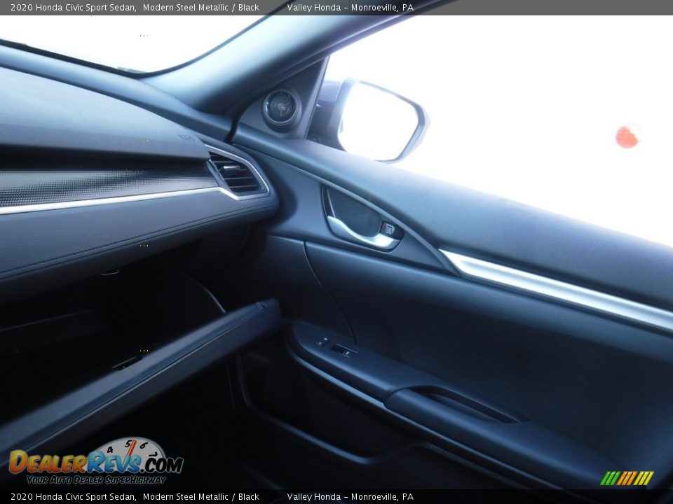 2020 Honda Civic Sport Sedan Modern Steel Metallic / Black Photo #23