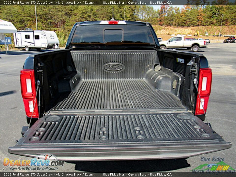 2019 Ford Ranger STX SuperCrew 4x4 Shadow Black / Ebony Photo #13