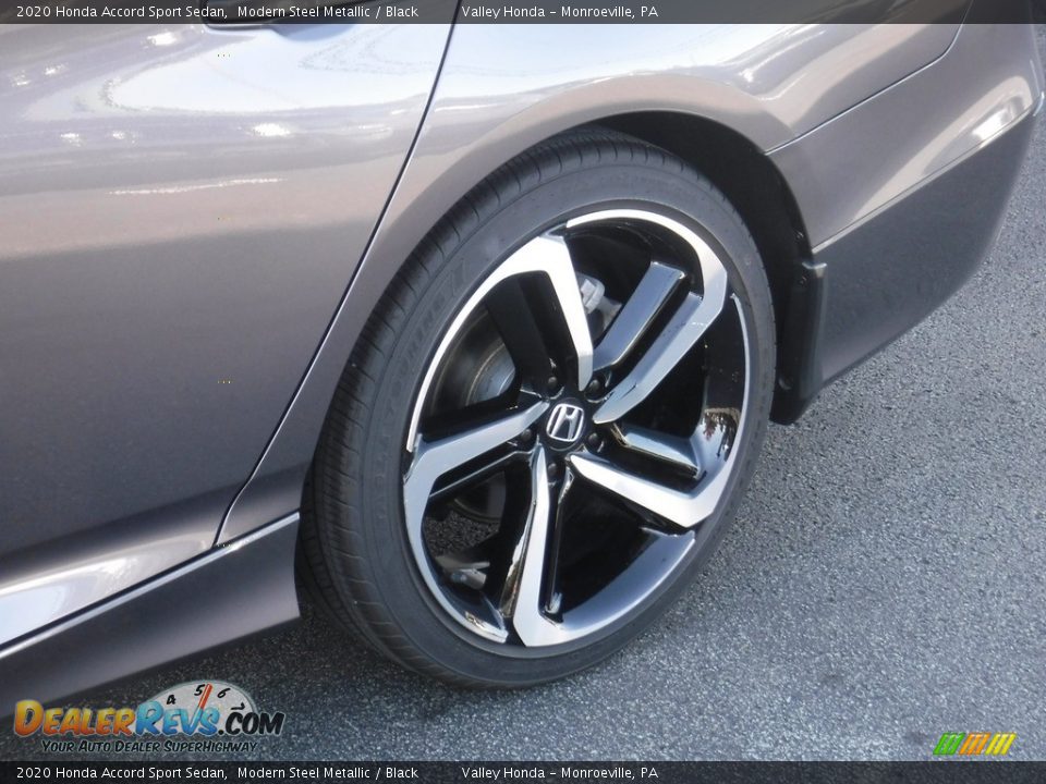 2020 Honda Accord Sport Sedan Modern Steel Metallic / Black Photo #3