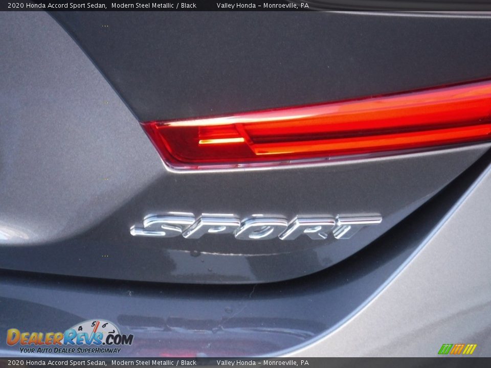 2020 Honda Accord Sport Sedan Modern Steel Metallic / Black Photo #8