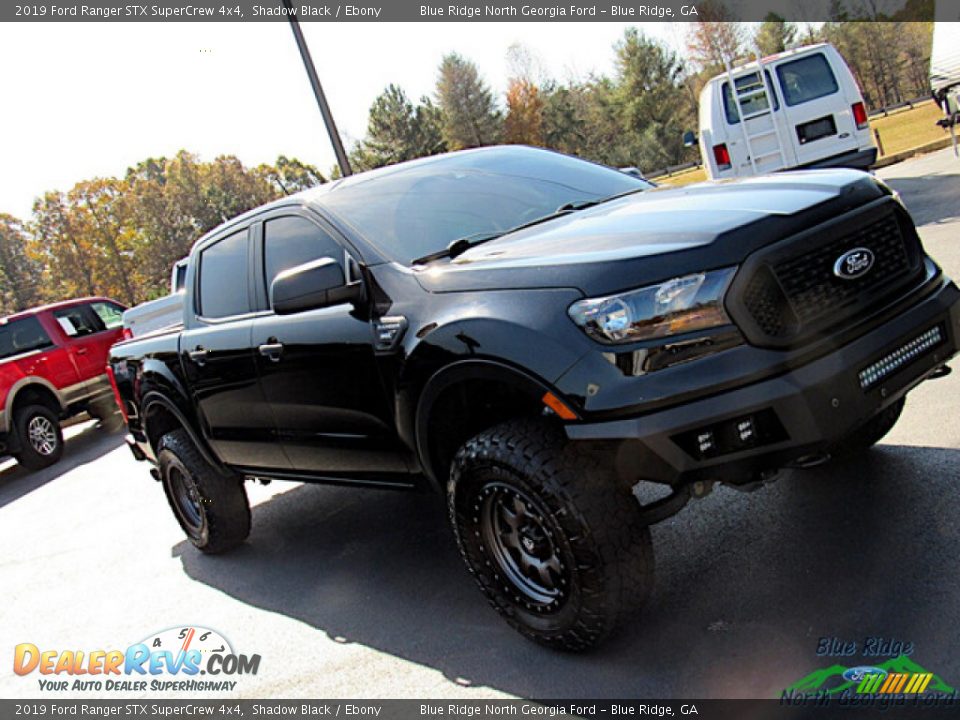 2019 Ford Ranger STX SuperCrew 4x4 Shadow Black / Ebony Photo #26