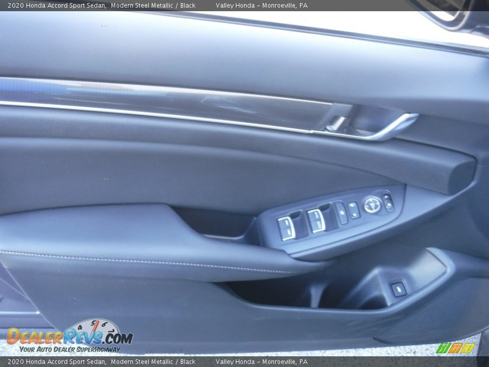 2020 Honda Accord Sport Sedan Modern Steel Metallic / Black Photo #12