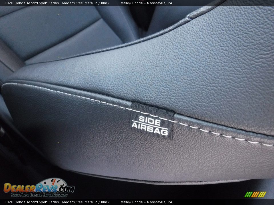 2020 Honda Accord Sport Sedan Modern Steel Metallic / Black Photo #15