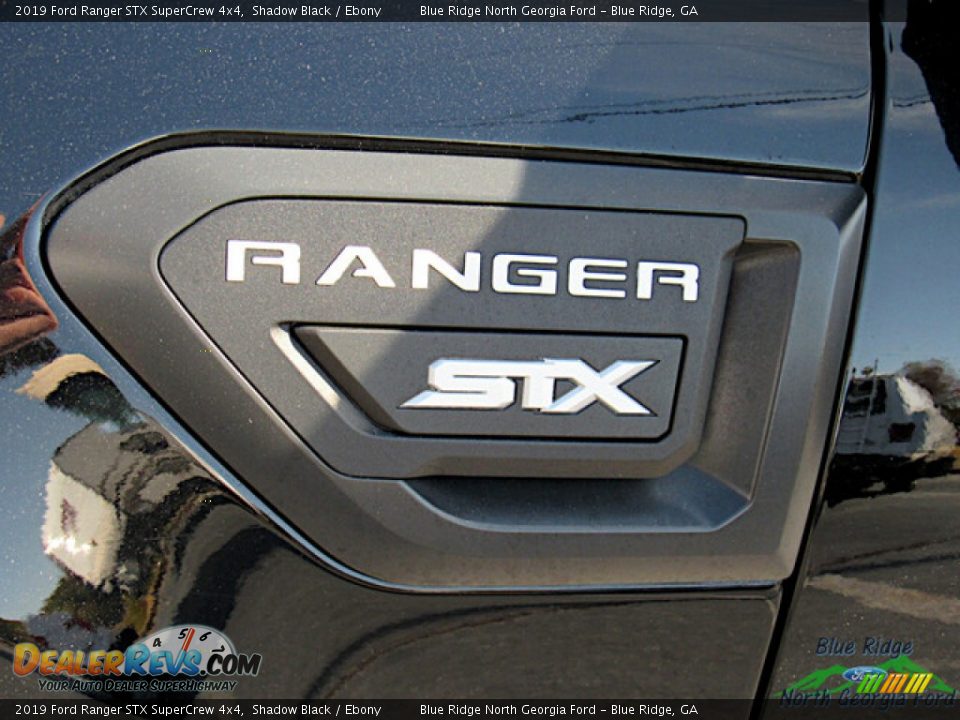 2019 Ford Ranger STX SuperCrew 4x4 Shadow Black / Ebony Photo #31