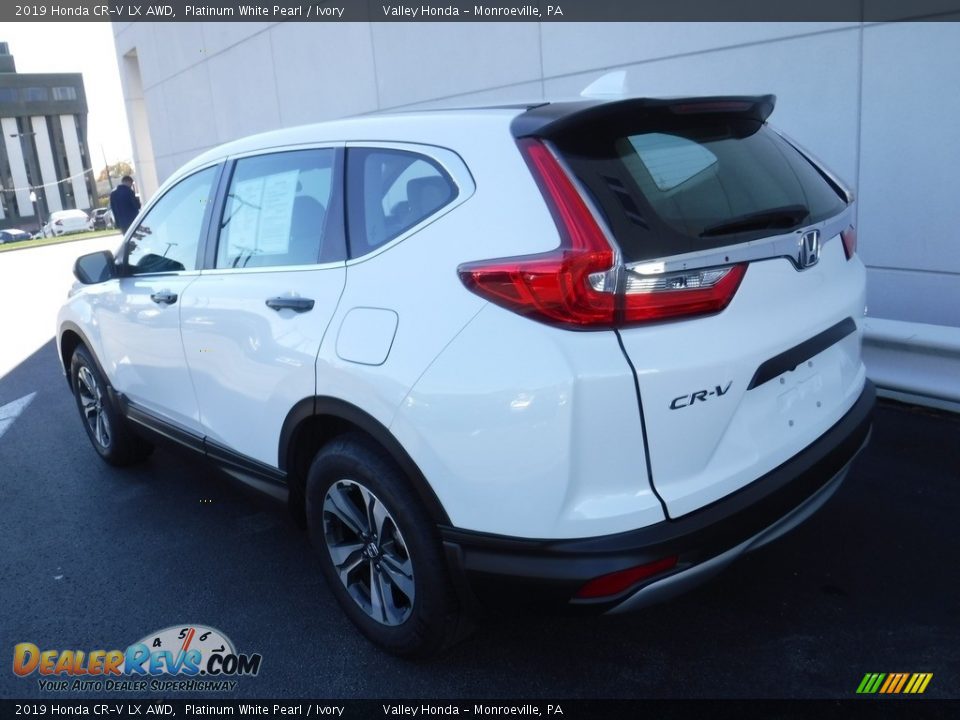 2019 Honda CR-V LX AWD Platinum White Pearl / Ivory Photo #9