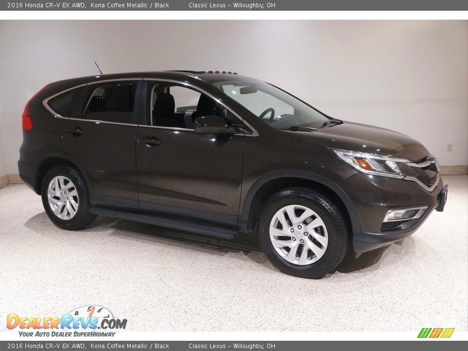 2016 Honda CR-V EX AWD Kona Coffee Metallic / Black Photo #1
