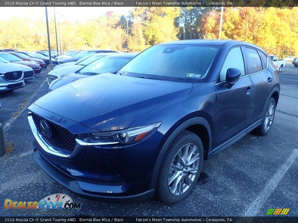 2019 Mazda CX-5 Grand Touring AWD Eternal Blue Mica / Black Photo #1