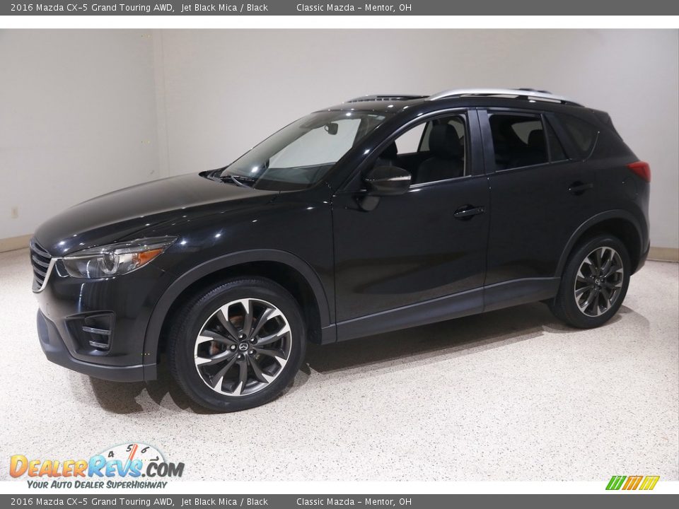 2016 Mazda CX-5 Grand Touring AWD Jet Black Mica / Black Photo #3