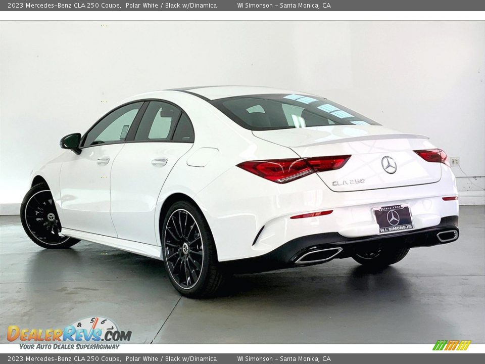 2023 Mercedes-Benz CLA 250 Coupe Polar White / Black w/Dinamica Photo #2