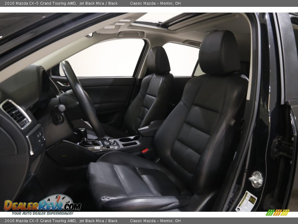 2016 Mazda CX-5 Grand Touring AWD Jet Black Mica / Black Photo #5