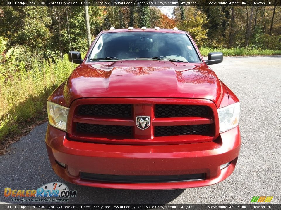 2012 Dodge Ram 1500 Express Crew Cab Deep Cherry Red Crystal Pearl / Dark Slate Gray/Medium Graystone Photo #3