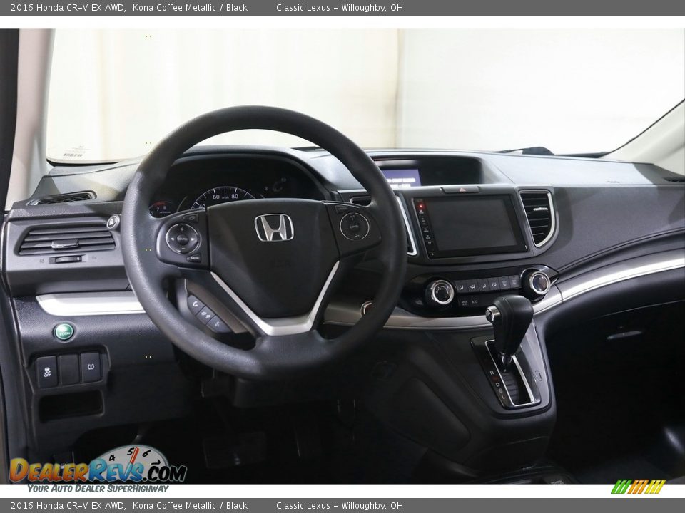 2016 Honda CR-V EX AWD Kona Coffee Metallic / Black Photo #6