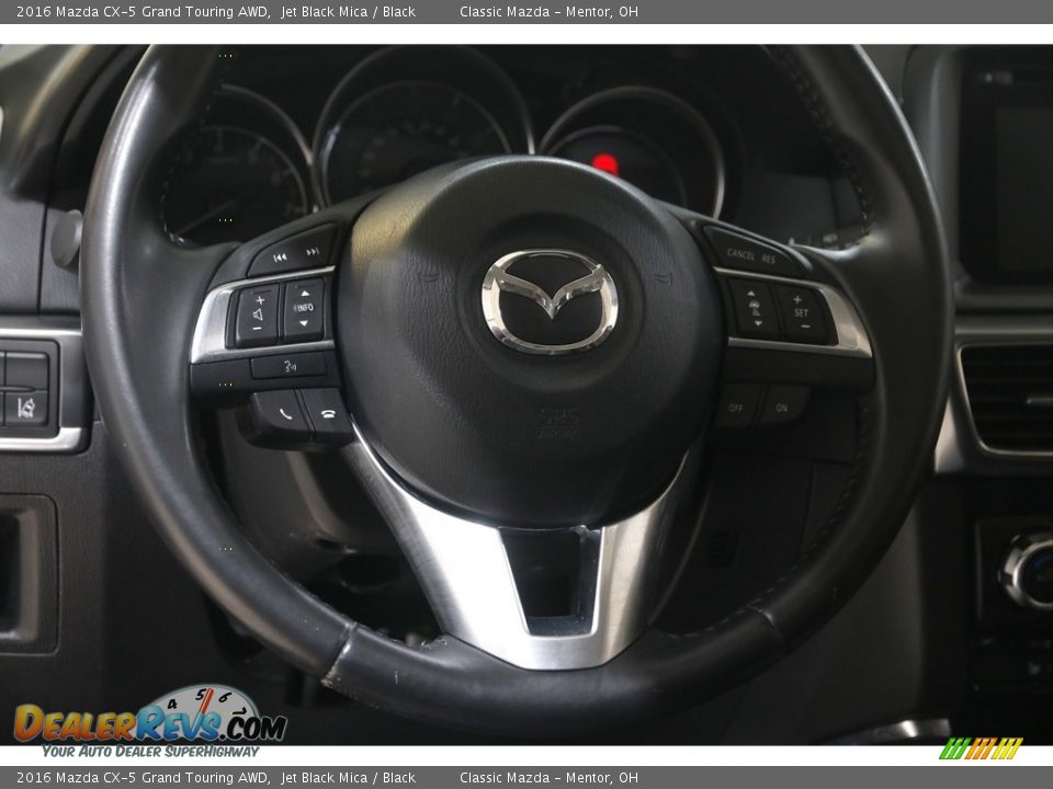 2016 Mazda CX-5 Grand Touring AWD Jet Black Mica / Black Photo #7