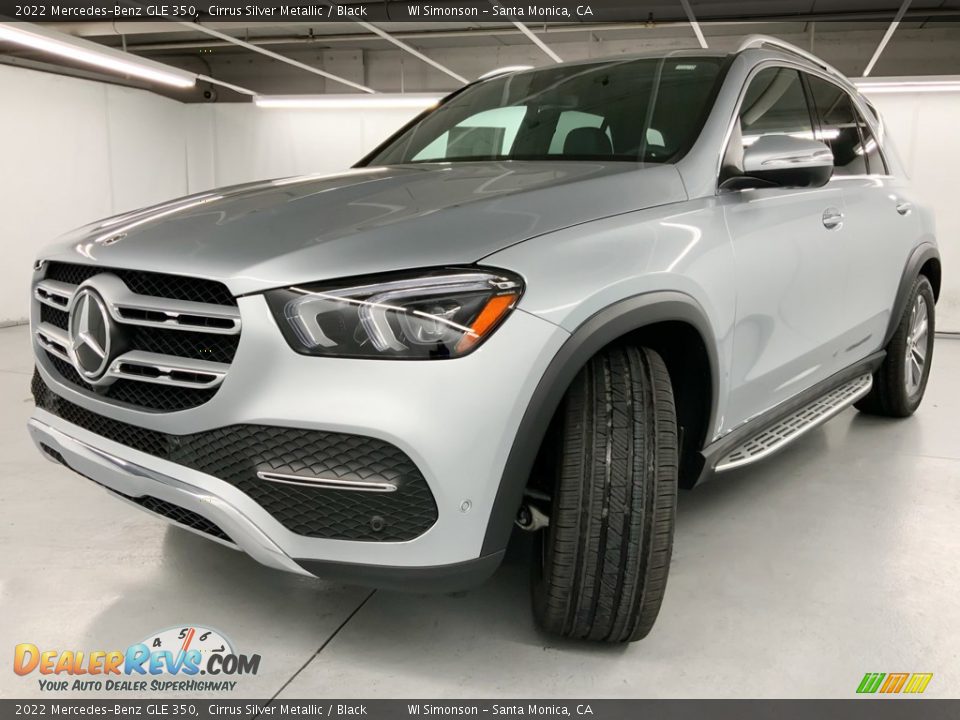 2022 Mercedes-Benz GLE 350 Cirrus Silver Metallic / Black Photo #7