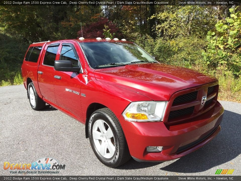 2012 Dodge Ram 1500 Express Crew Cab Deep Cherry Red Crystal Pearl / Dark Slate Gray/Medium Graystone Photo #5