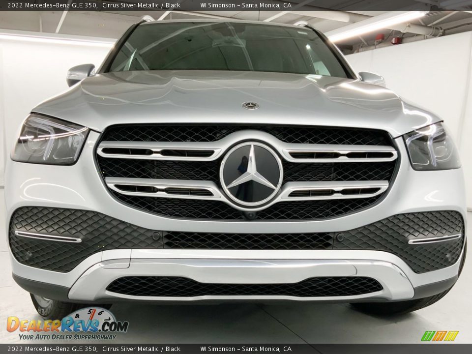 2022 Mercedes-Benz GLE 350 Cirrus Silver Metallic / Black Photo #8
