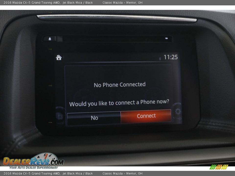 2016 Mazda CX-5 Grand Touring AWD Jet Black Mica / Black Photo #11