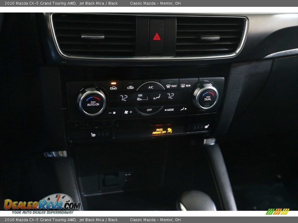 2016 Mazda CX-5 Grand Touring AWD Jet Black Mica / Black Photo #14