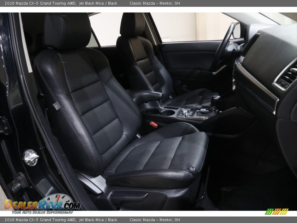 2016 Mazda CX-5 Grand Touring AWD Jet Black Mica / Black Photo #16