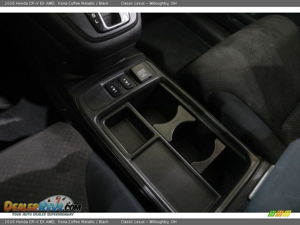 2016 Honda CR-V EX AWD Kona Coffee Metallic / Black Photo #17