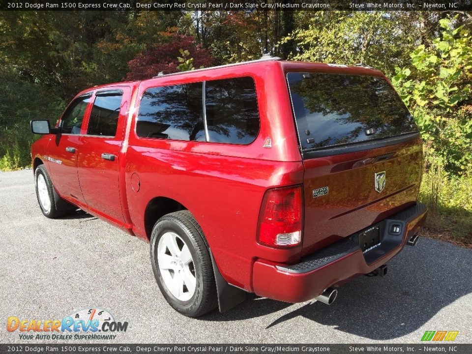 2012 Dodge Ram 1500 Express Crew Cab Deep Cherry Red Crystal Pearl / Dark Slate Gray/Medium Graystone Photo #13