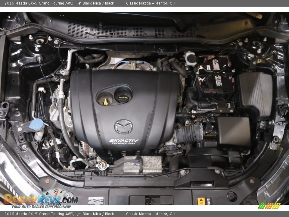 2016 Mazda CX-5 Grand Touring AWD Jet Black Mica / Black Photo #20