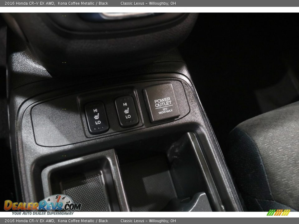 2016 Honda CR-V EX AWD Kona Coffee Metallic / Black Photo #18