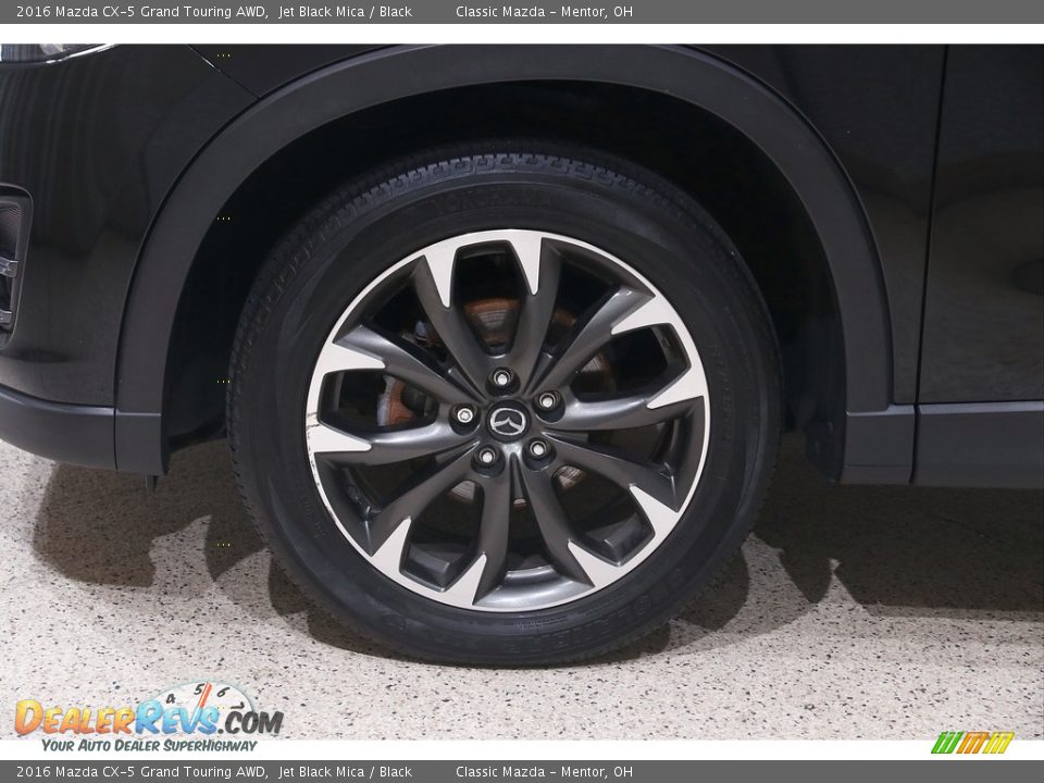 2016 Mazda CX-5 Grand Touring AWD Jet Black Mica / Black Photo #21