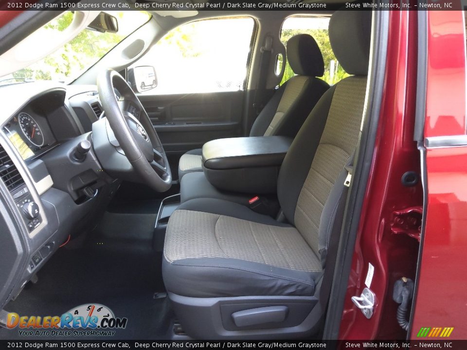 2012 Dodge Ram 1500 Express Crew Cab Deep Cherry Red Crystal Pearl / Dark Slate Gray/Medium Graystone Photo #16